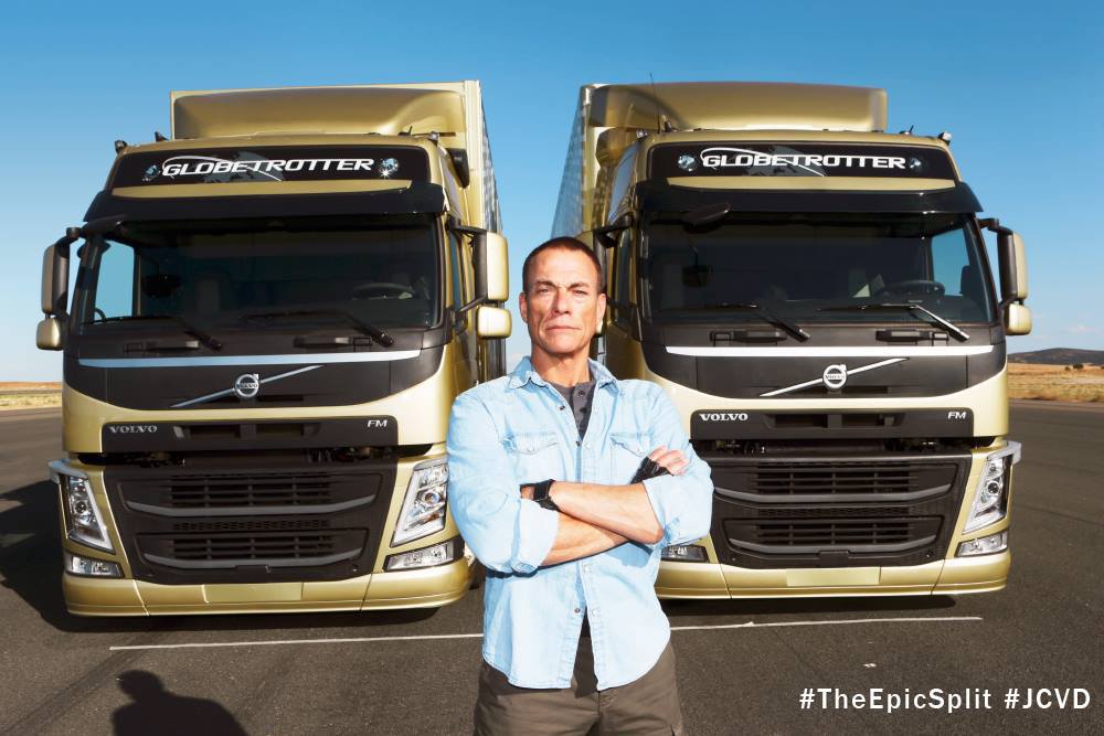 Volvo Trucks - The Epic Split feat. Van Damme