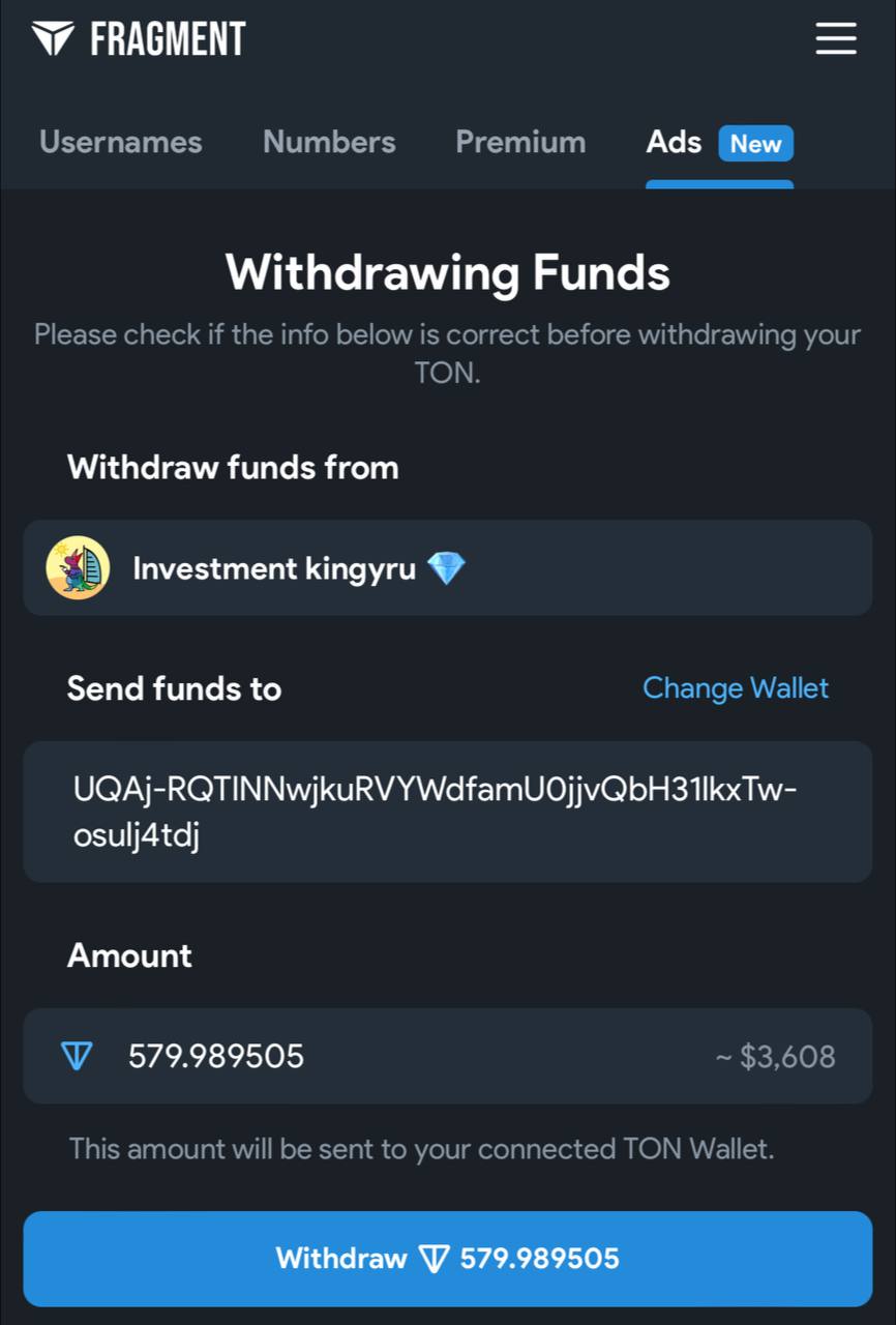 монетизация каналов в Telegram